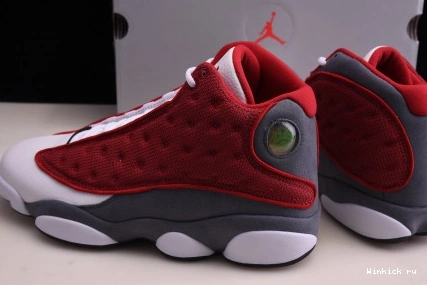 JORDAN FLINT RED GYM RETRO 13 GREY - 1123